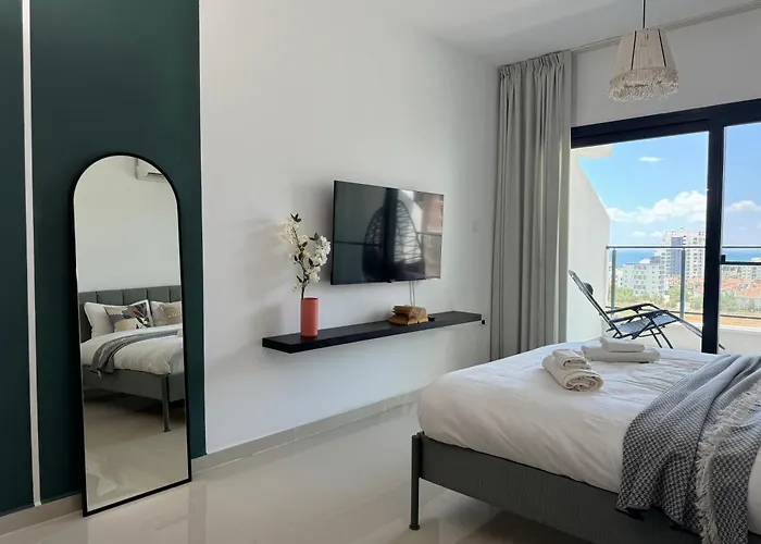 公寓 Seaview Stylish One Bedroom In Caesar Romulus 88 Perivolia tou Trikomou