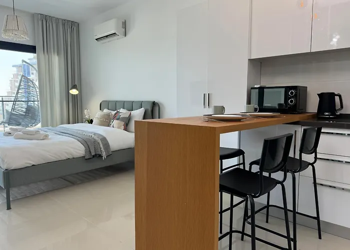 Seaview Stylish One Bedroom In Caesar Romulus 88 Apartmán Perivolia tou Trikomou